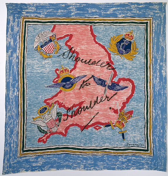 Scarf, Jacqmar (British, 1936–1972), cotton, British 