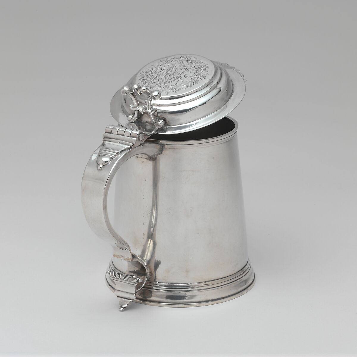 Tankard, Cary Dunn (active ca. 1765–96), Silver, American 