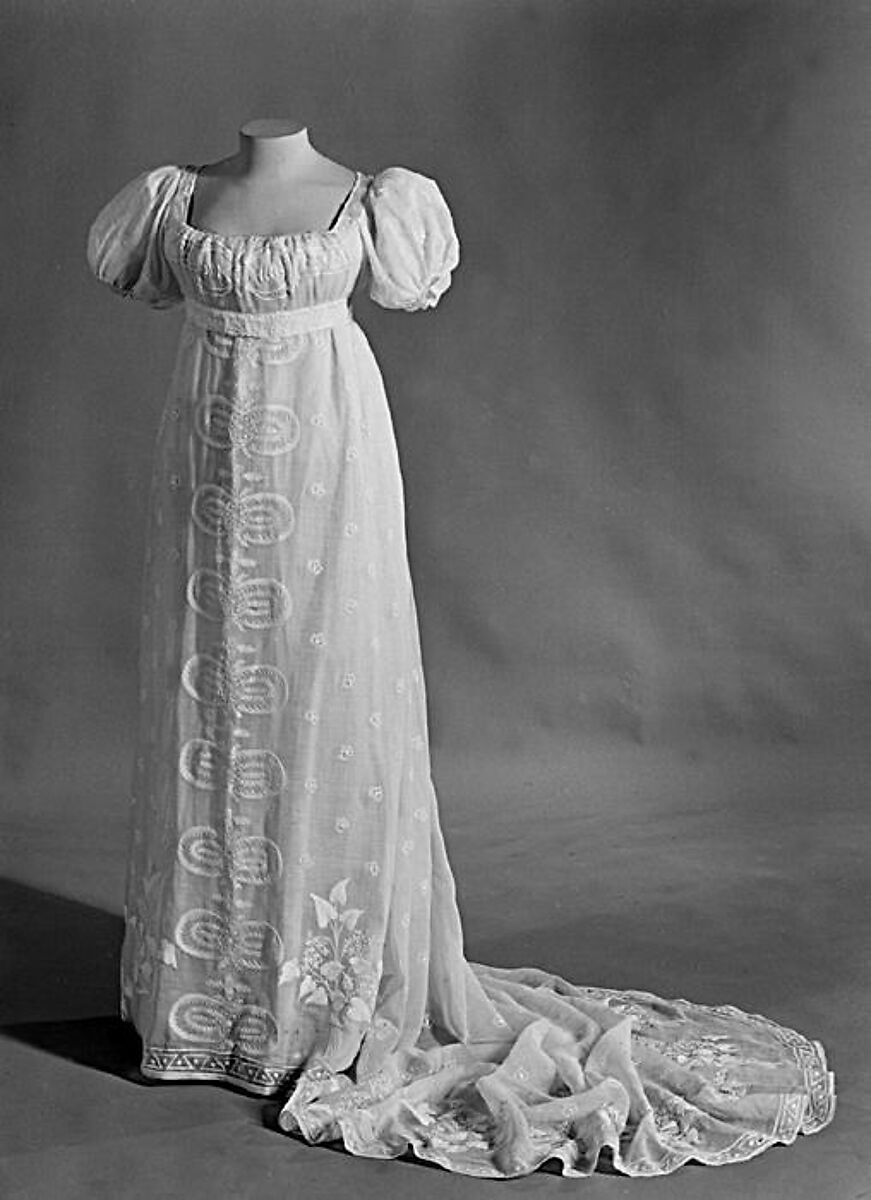 Dress, cotton, French