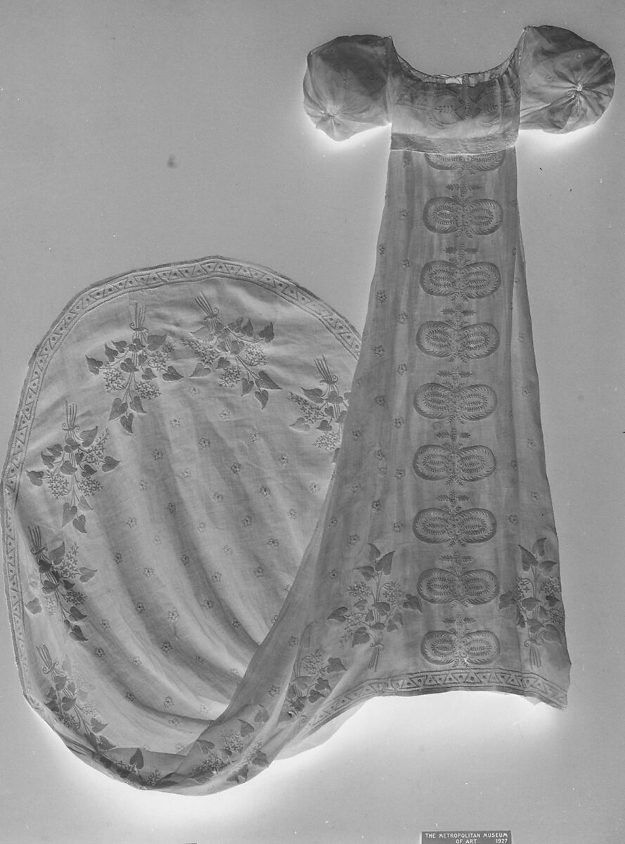 Dress, cotton, French