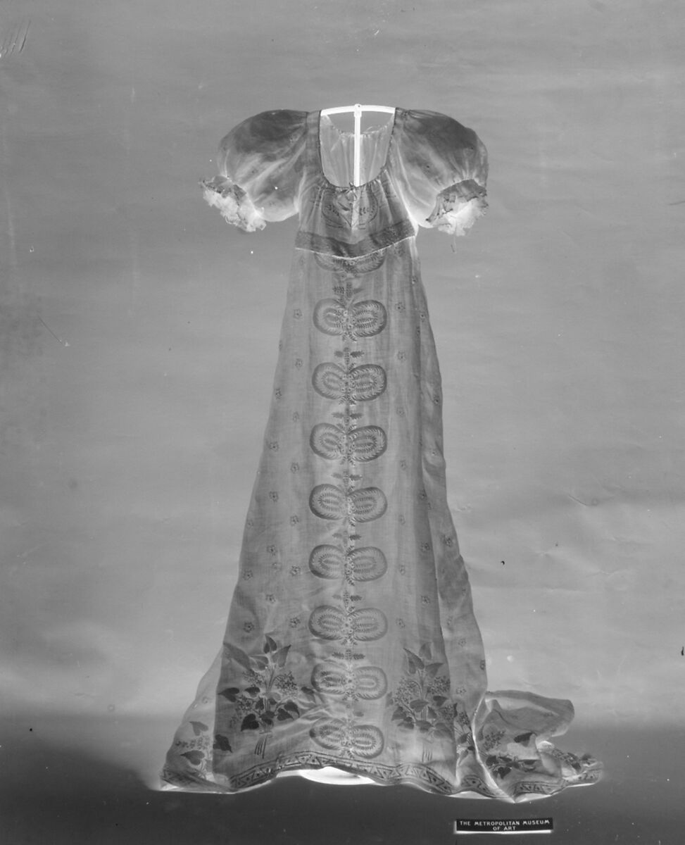 Dress, cotton, French