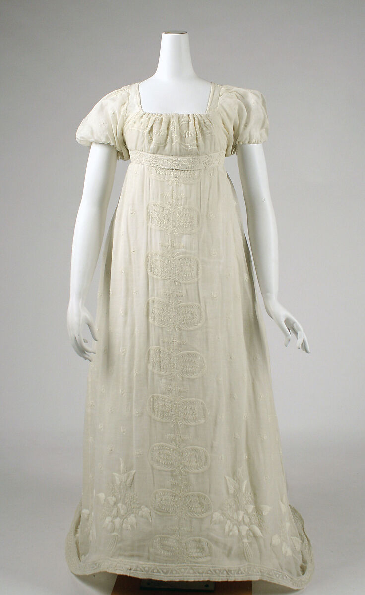 Dress, cotton, French