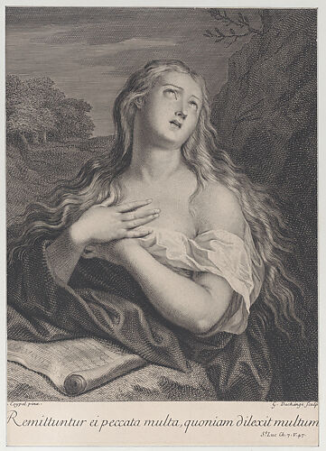 The penitent Mary Magdalene in the wilderness