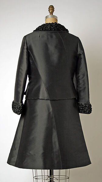 Suit, House of Balmain (French, founded 1945), silk, French