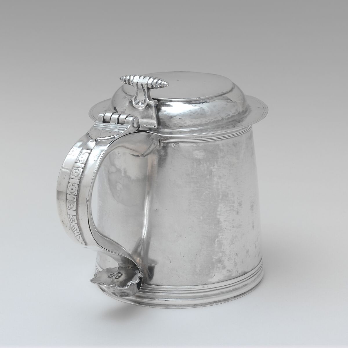 Tankard, George Fielding (active ca. 1731–65), Silver, American 