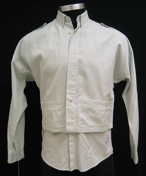 Shirt, Gianni Versace (Italian, founded 1978), cotton, Italian