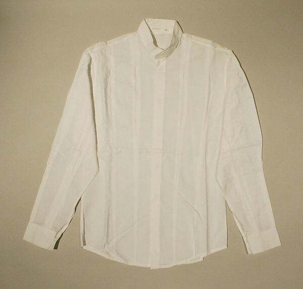 Shirt, cotton, American or European 