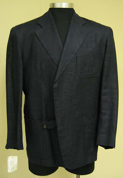Suit, Comme des Garçons (Japanese, founded 1969), linen, French