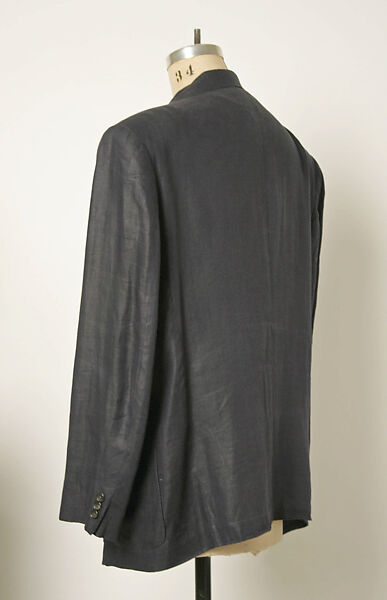 Suit, Comme des Garçons (Japanese, founded 1969), linen, French
