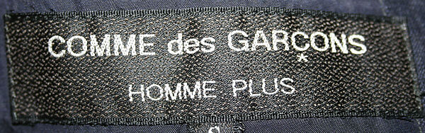 Suit, Comme des Garçons (Japanese, founded 1969), linen, French