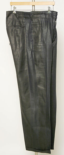 Suit, Comme des Garçons (Japanese, founded 1969), linen, French