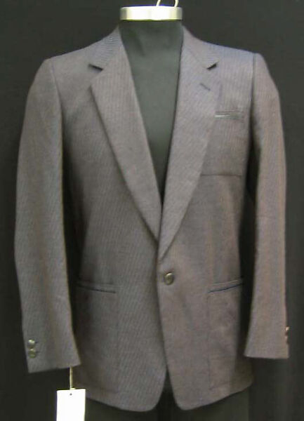 Suit, Gianni Versace (Italian, founded 1978), wool, Italian 