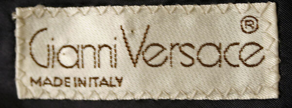 Suit, Gianni Versace (Italian, founded 1978), wool, Italian