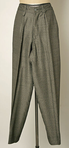 Trousers, Jean Paul Gaultier (French, born 1952), rayon, French 
