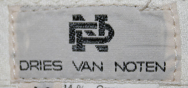 Trousers, Dries Van Noten (Belgian, born 1958), rayon/wool blend, Belgian