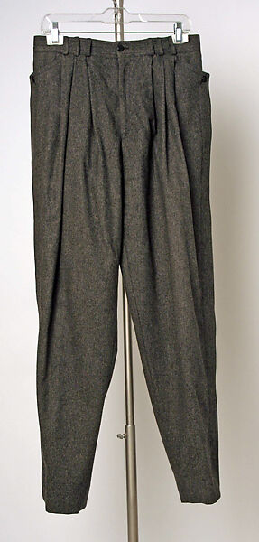 Trousers, Gian Marco Venturi (Italian, born ca. 1955), wool, Italian 