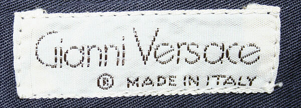 Trousers, Gianni Versace (Italian, founded 1978), cotton, Italian