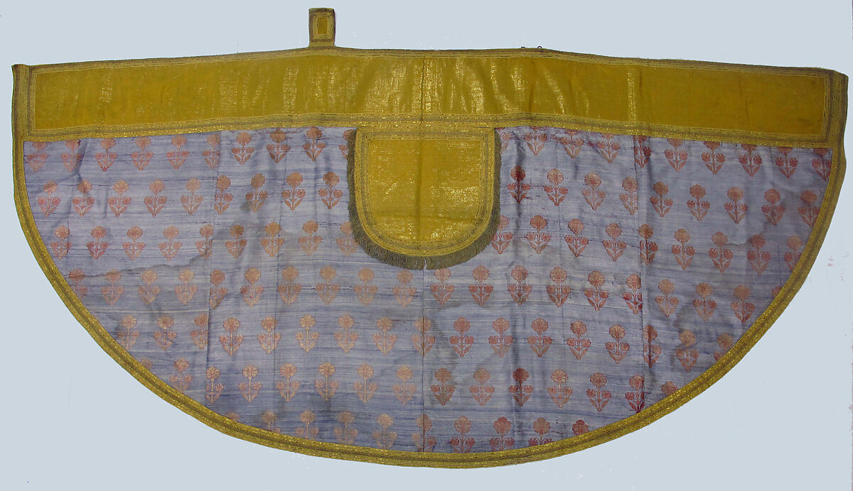Cope, Silk, metal-wrapped thread, and linen; woven 