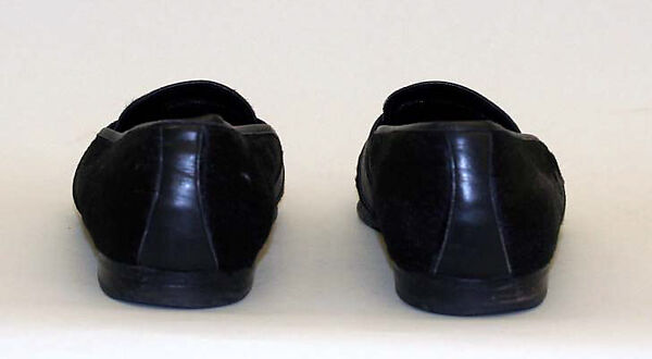 Shoes, Walter Newberger, leather, fur, American or European