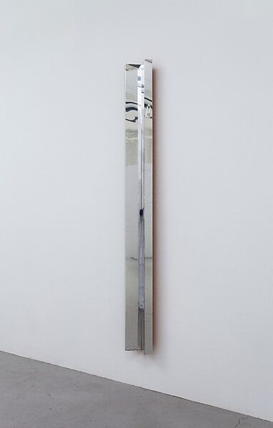 ONE (3 Infinities), Brian O'Doherty (Irish, Ballaghaderreen 1928–2022 New York), Aluminum on wood