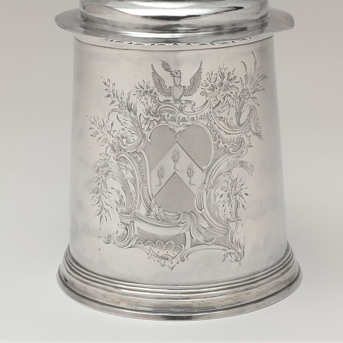 Tankard, Thomas Hamersley (1727–1781), Silver, American
