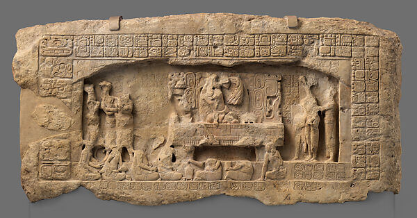 A feast at the court of King Itzam K’an Ahk II, Wajaat Na Chahk and a collaborator, Dolomite, Maya 