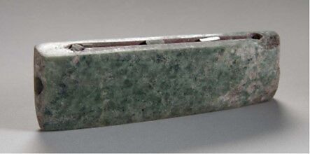 Plaque, Jade, Maya
