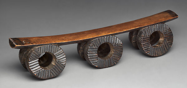 Headrest (mutsago), Wood, Tsonga or Nguni peoples