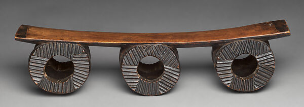 Headrest (mutsago), Wood, Tsonga or Nguni peoples 
