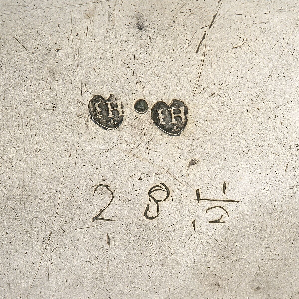 Tankard, John Hastier (1691–1771), Silver, American