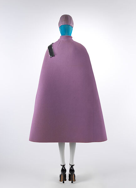 Ensemble, Maison Margiela (French, founded 1988), (a) nylon, plastic, (b) plastic (polyurethane foam, possibly polyethylene), nylon, (c) plastic (possibly polyethylene), metal, (d) silk, (e, f) leather, (g, h) leather, metal, (i) nylon, French