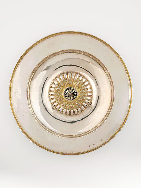 Basin, Hans Holbein the Younger  German, Silver, gilded silver, with colored enamelling