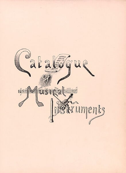 Musical instruments and their homes, Mary Elizabeth Adams Brown (American, New York 1842–1918 New York)