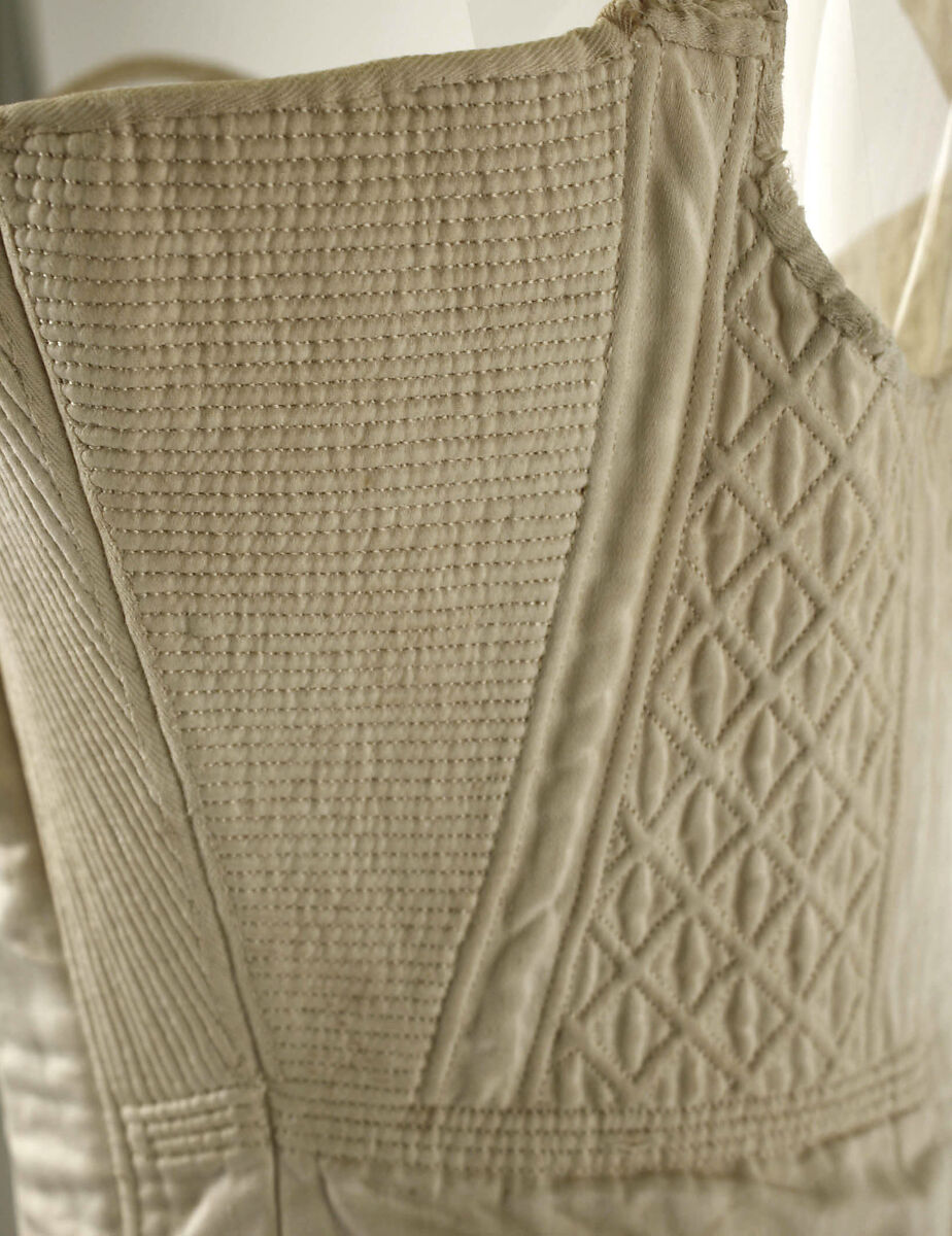 Corset, cotton, American or European