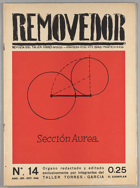 Removedor, Joaquín Torres-García (Uruguayan, Montevideo 1874–1949 Montevideo)