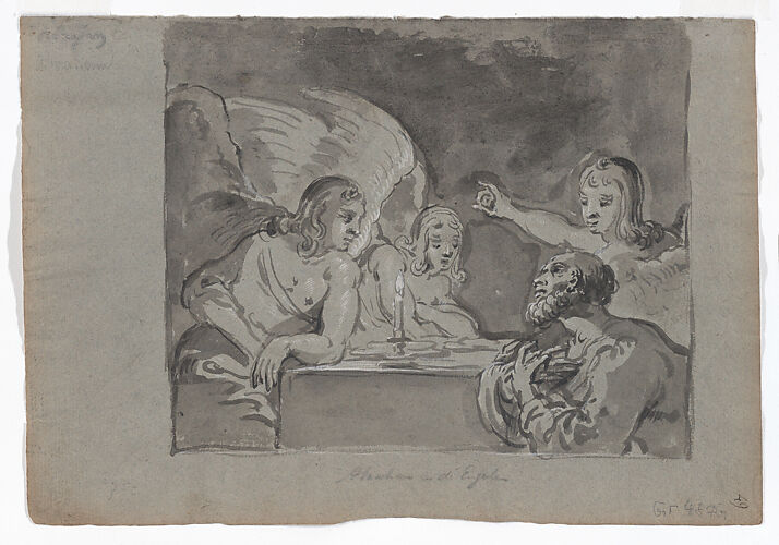 Abraham Entertaining the Three Angels