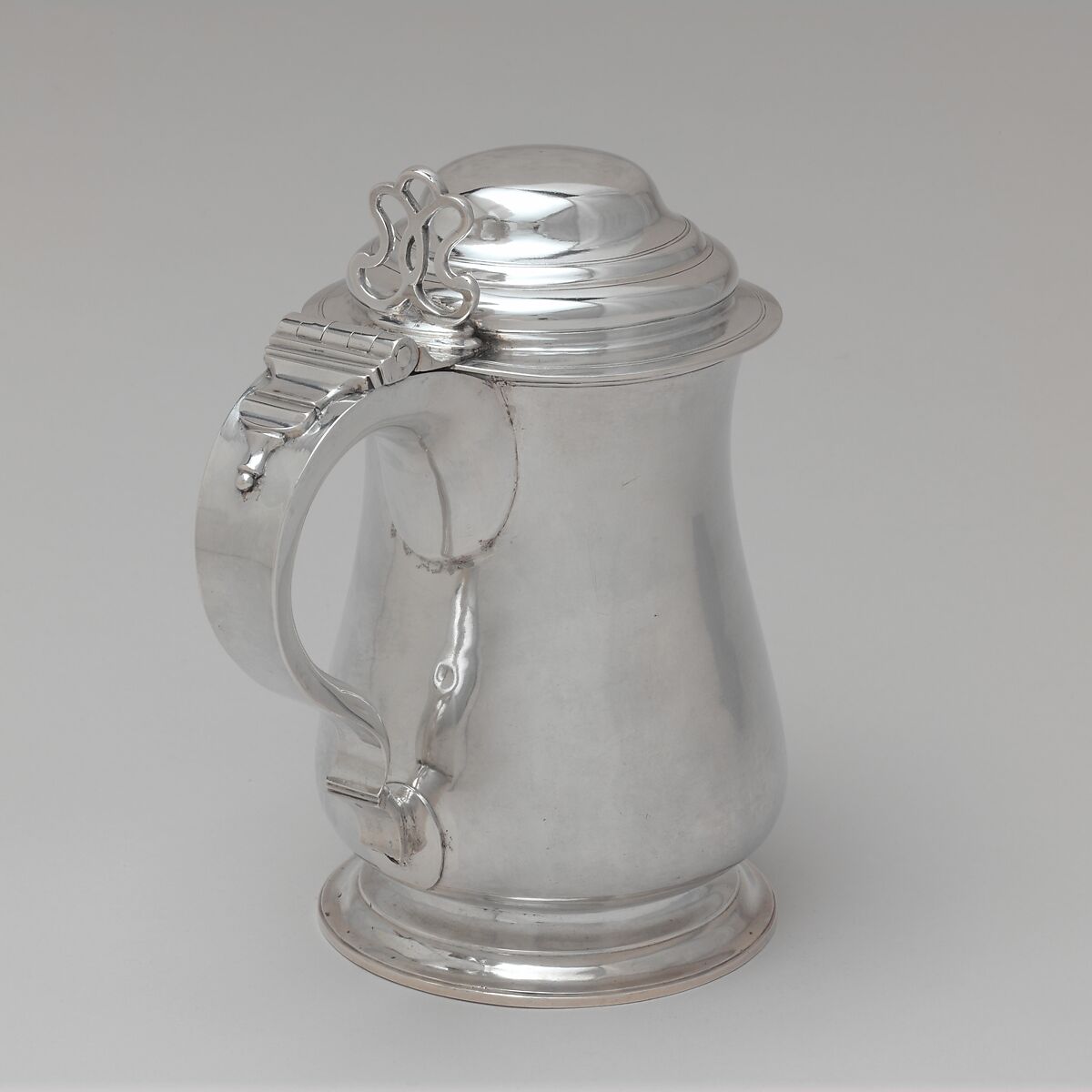 Tankard, Jacob Gerritse Lansing (1737–1803), Silver, American 