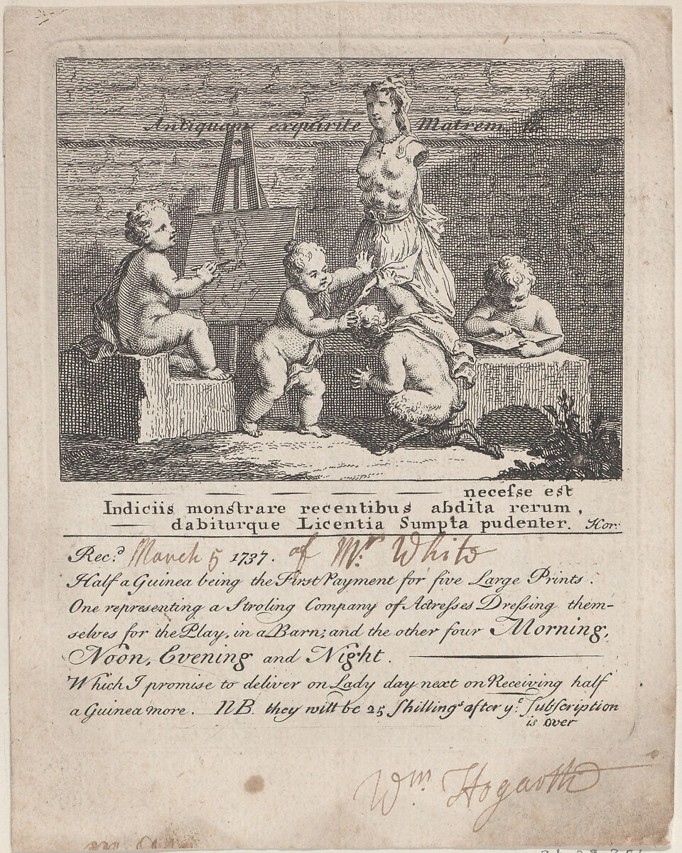 Boys Peeping at Nature, William Hogarth (British, London 1697–1764 London), Etching 