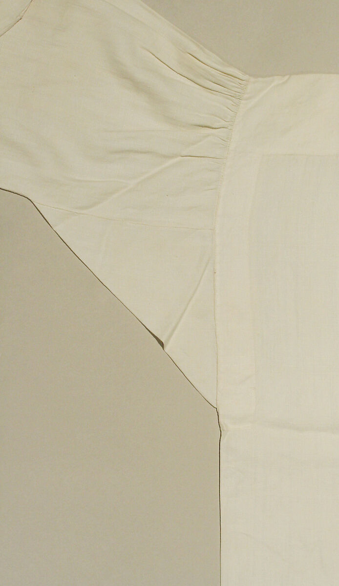 Shirt, linen, American