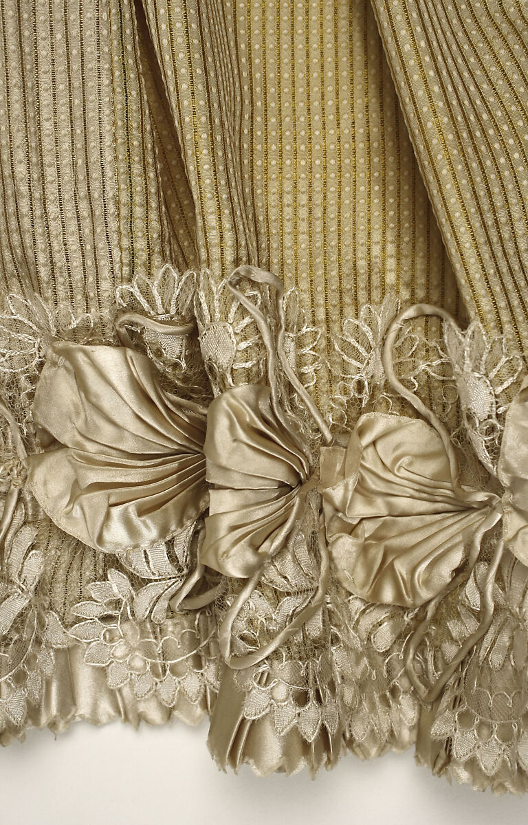 Afternoon dress, silk, French