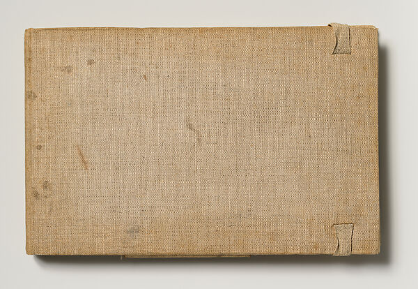 Sketchbook, Louis C. Tiffany (American, New York 1848–1933 New York), Graphite, pastel, watercolor, and crayon on paper, American