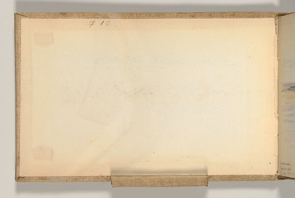 Sketchbook, Louis C. Tiffany (American, New York 1848–1933 New York), Graphite, pastel, watercolor, and crayon on paper, American