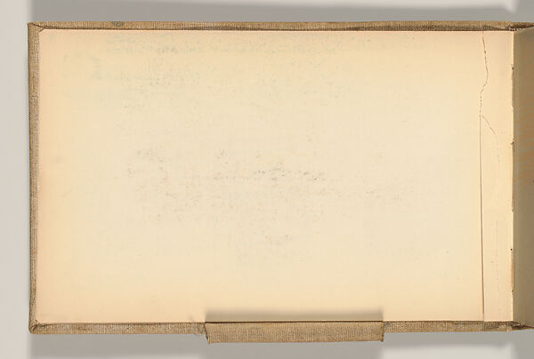 Sketchbook, Louis C. Tiffany (American, New York 1848–1933 New York), Graphite, pastel, watercolor, and crayon on paper, American