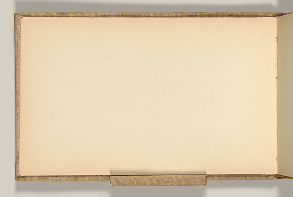 Sketchbook, Louis C. Tiffany (American, New York 1848–1933 New York), Graphite, pastel, watercolor, and crayon on paper, American