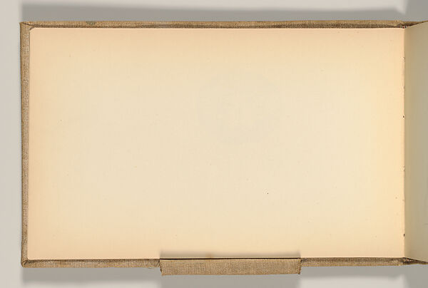 Sketchbook, Louis C. Tiffany (American, New York 1848–1933 New York), Graphite, pastel, watercolor, and crayon on paper, American