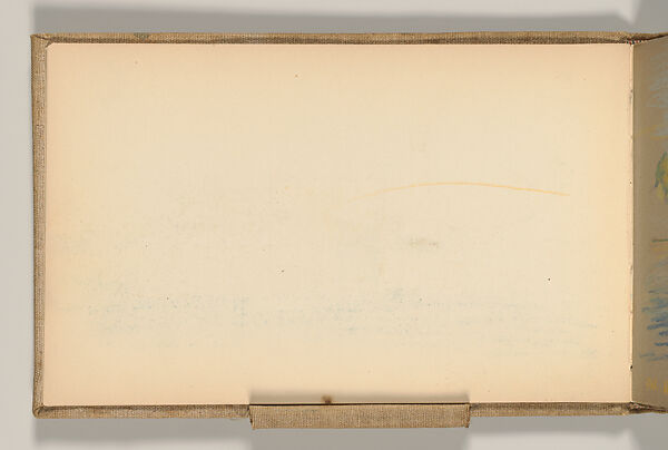 Sketchbook, Louis C. Tiffany (American, New York 1848–1933 New York), Graphite, pastel, watercolor, and crayon on paper, American