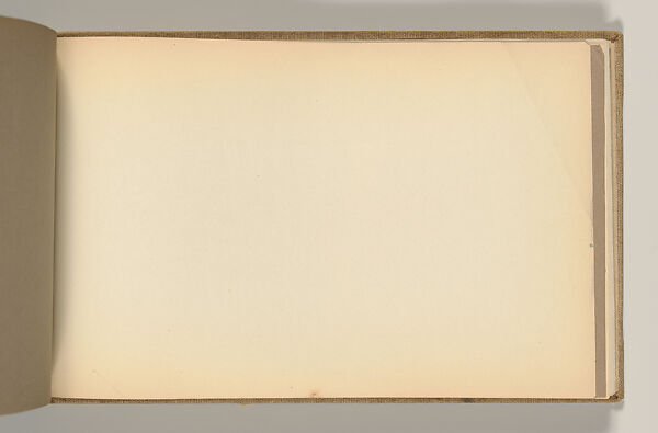 Sketchbook, Louis C. Tiffany (American, New York 1848–1933 New York), Graphite, pastel, watercolor, and crayon on paper, American