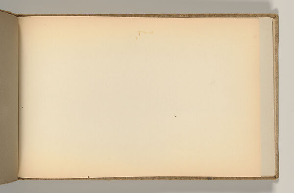 Sketchbook, Louis C. Tiffany (American, New York 1848–1933 New York), Graphite, pastel, watercolor, and crayon on paper, American