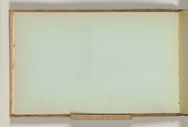 Sketchbook, Louis C. Tiffany (American, New York 1848–1933 New York), Graphite, pastel, watercolor, and crayon on paper, American