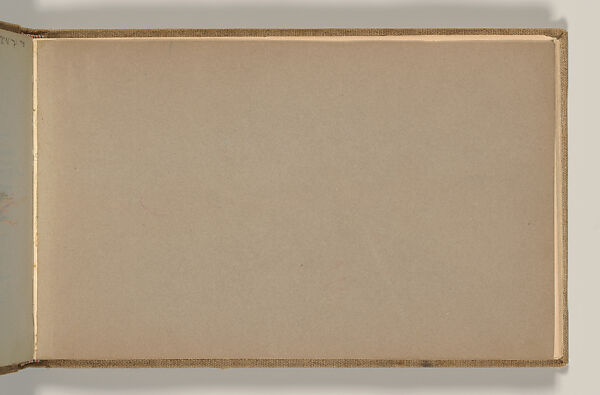 Sketchbook, Louis C. Tiffany (American, New York 1848–1933 New York), Graphite, pastel, watercolor, and crayon on paper, American